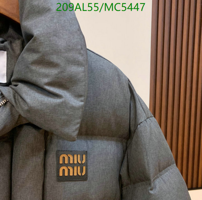 Miu Miu-Down jacket Women Code: MC5447 $: 209USD