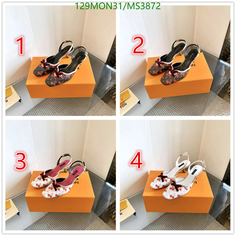 LV-Women Shoes Code: MS3872 $: 129USD