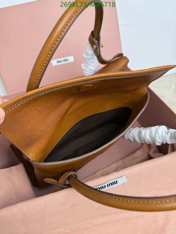 Miu Miu-Bag-Mirror Quality Code: MB6718 $: 269USD