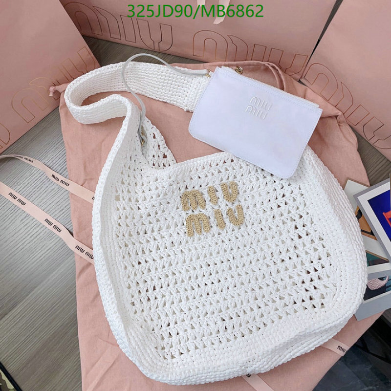 Miu Miu-Bag-Mirror Quality Code: MB6862 $: 325USD