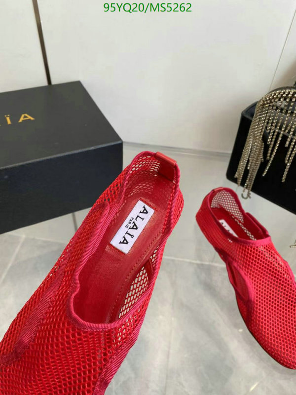 ALAIA-Women Shoes Code: MS5262 $: 95USD