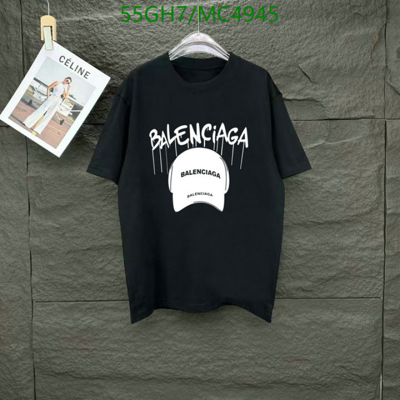 Balenciaga-Clothing Code: MC4945 $: 55USD