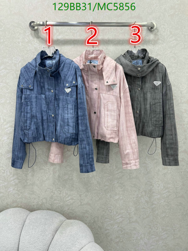 Prada-Clothing Code: MC5856 $: 129USD