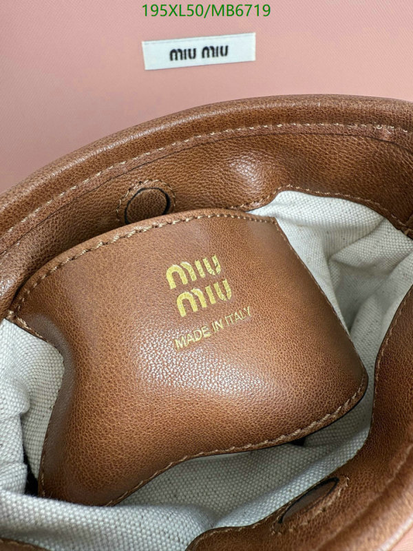 Miu Miu-Bag-Mirror Quality Code: MB6719 $: 195USD