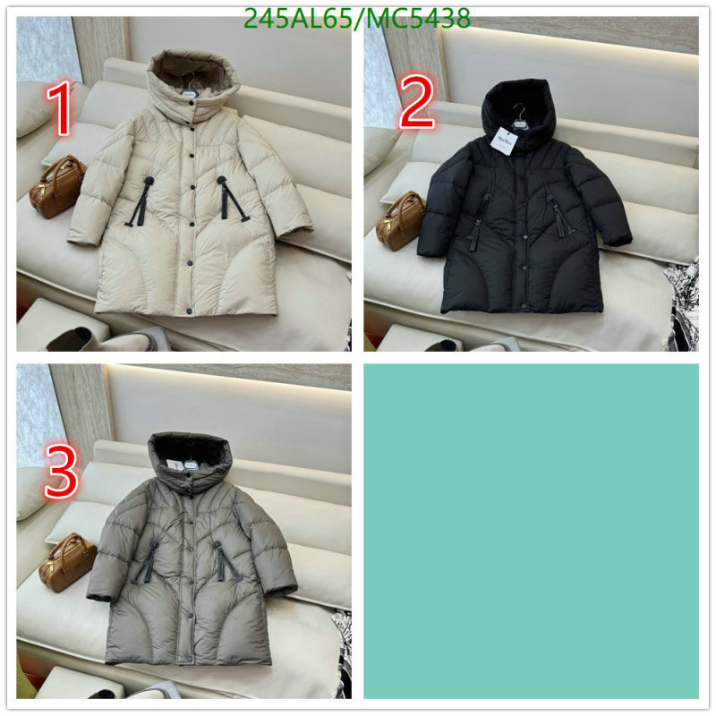 MaxMara-Down jacket Women Code: MC5438 $: 245USD