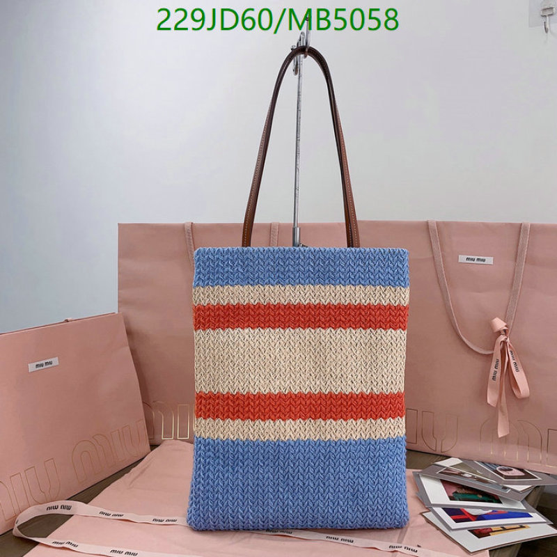 Miu Miu-Bag-Mirror Quality Code: MB5058 $: 229USD
