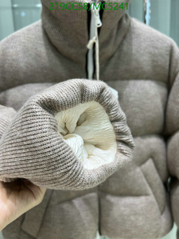 Brunello Cucinelli-Down jacket Women Code: MC5241 $: 219USD