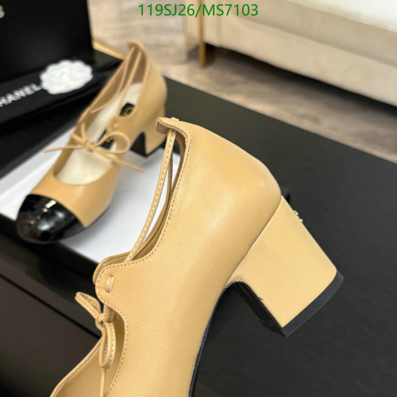 Chanel-Women Shoes Code: MS7103 $: 119USD