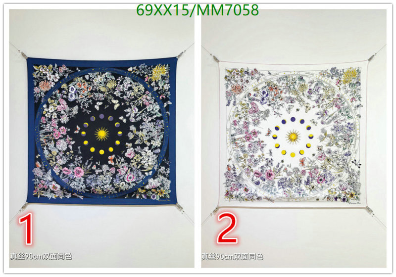 Dior-Scarf Code: MM7058 $: 69USD
