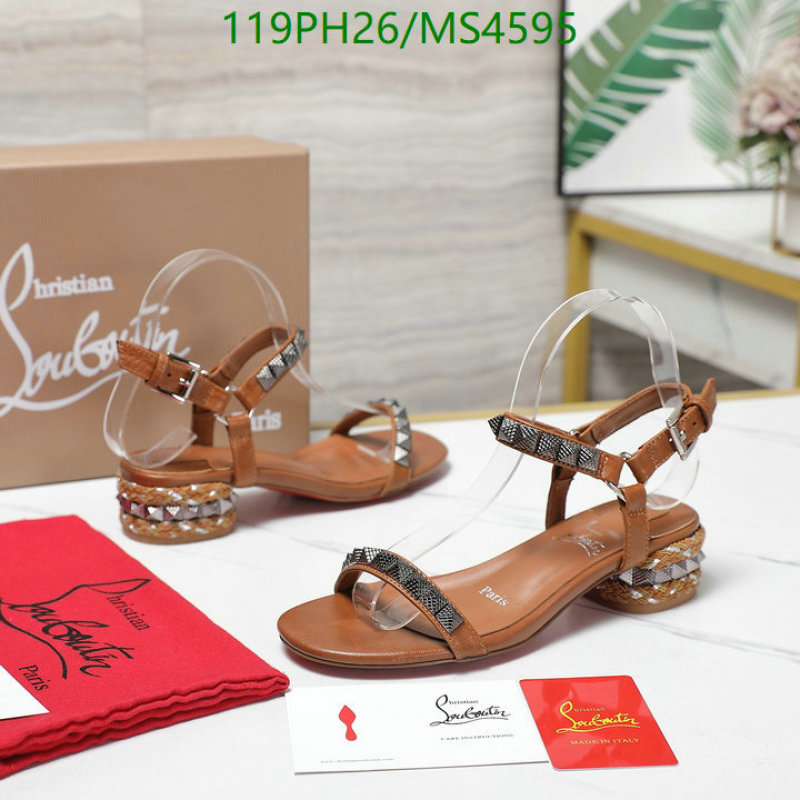 Christian Louboutin-Women Shoes Code: MS4595 $: 119USD