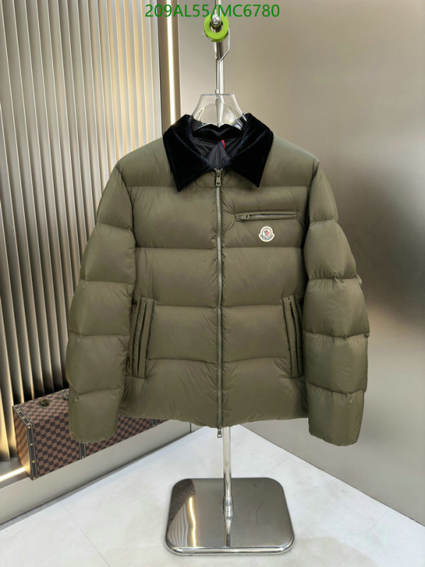 Moncler-Down jacket Men Code: MC6780 $: 209USD