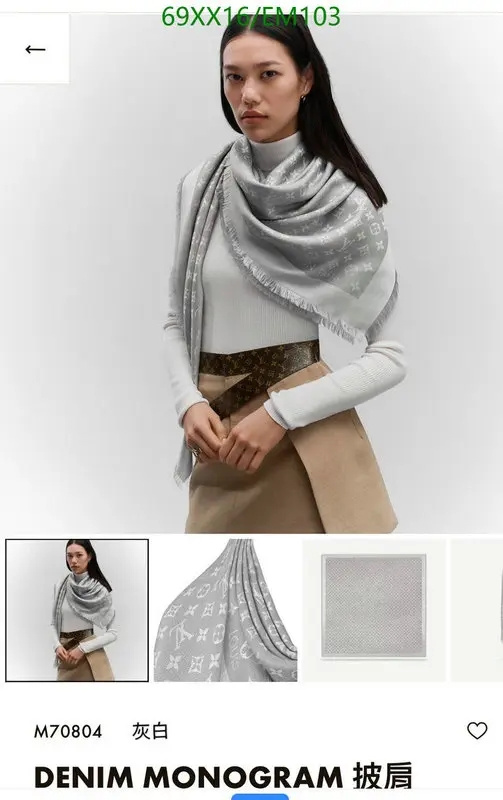 LV-Scarf Code: EM103 $: 69USD
