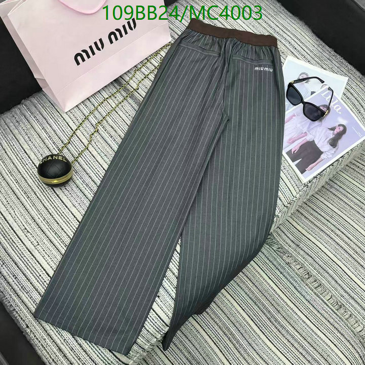 MIUMIU-Clothing Code: MC4003 $: 109USD