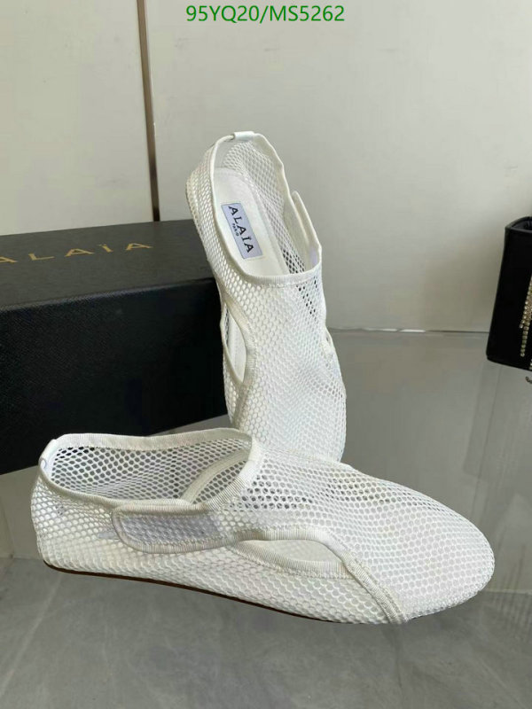 ALAIA-Women Shoes Code: MS5262 $: 95USD
