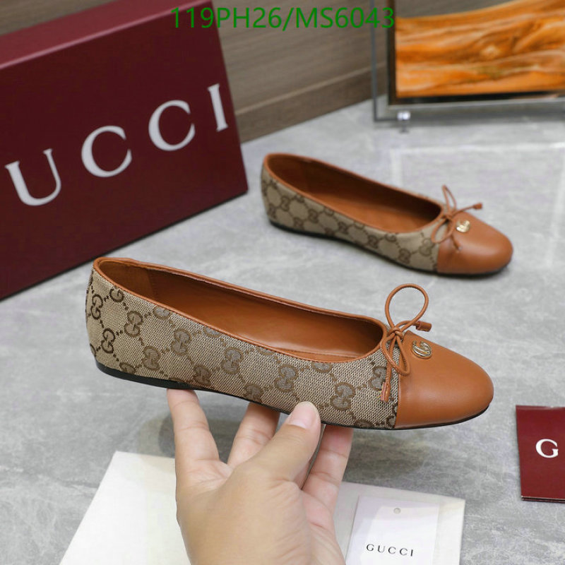 Gucci-Women Shoes Code: MS6043 $: 119USD