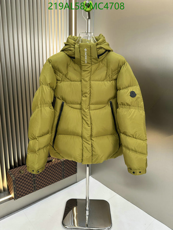 Moncler-Down jacket Men Code: MC4708 $: 219USD