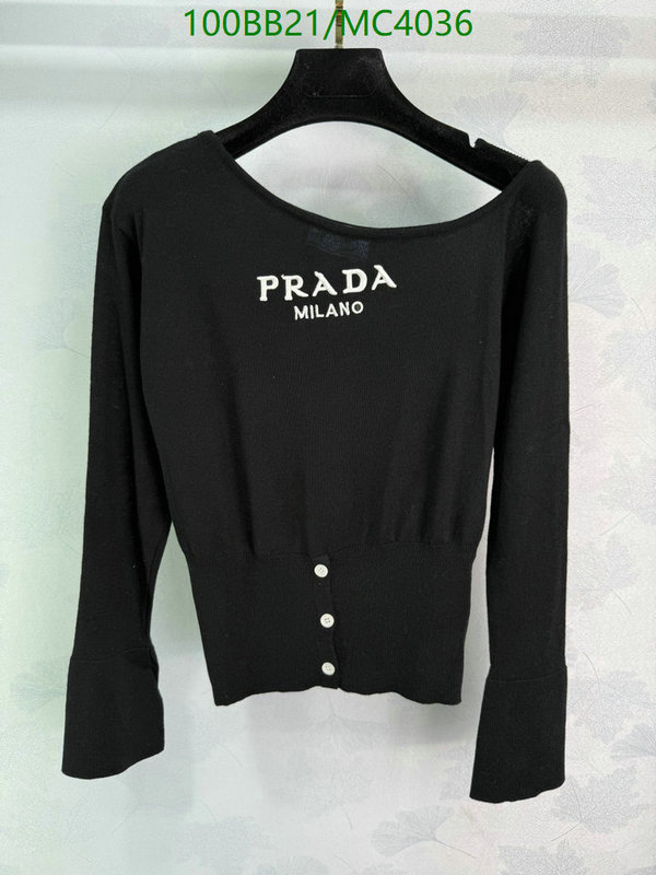 Prada-Clothing Code: MC4036 $: 100USD