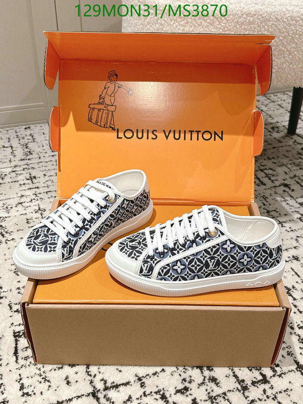 LV-Women Shoes Code: MS3870 $: 129USD
