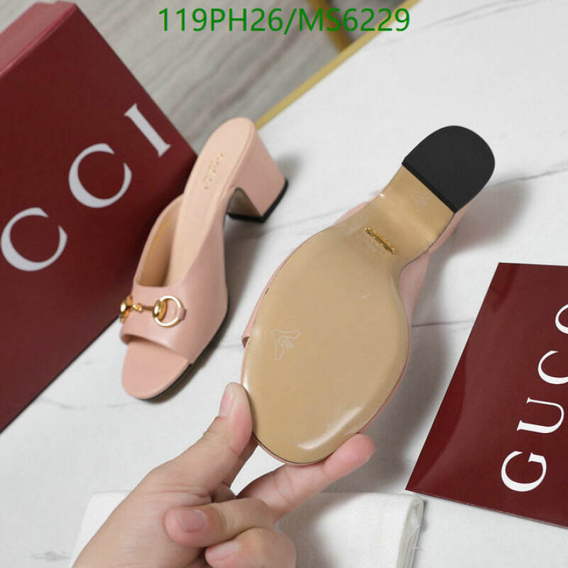 Gucci-Women Shoes Code: MS6229 $: 119USD