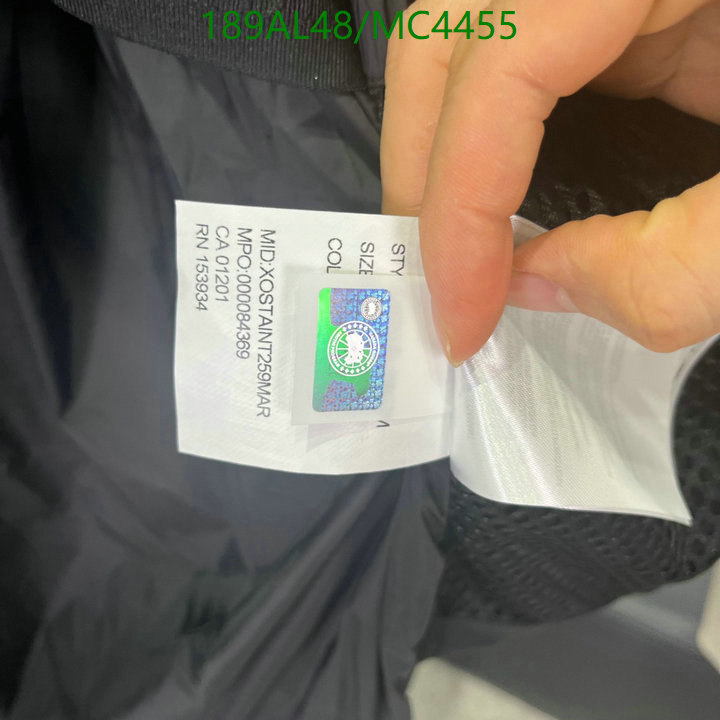 Canada Goose-Down jacket Men Code: MC4455 $: 189USD