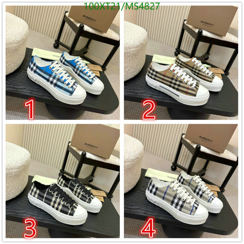 Burberry-Men shoes Code: MS4827 $: 100USD