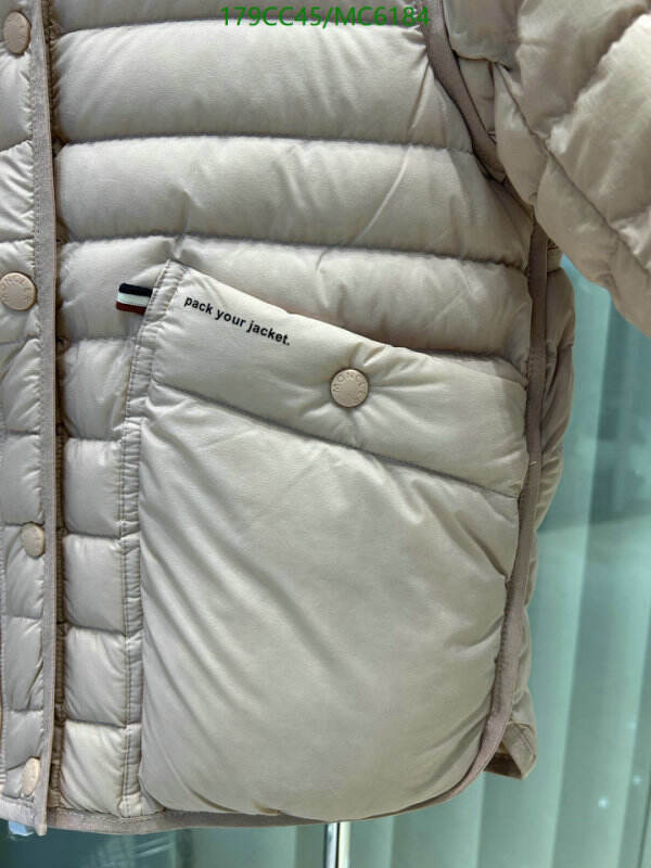 Moncler-Down jacket Women Code: MC6184 $: 179USD