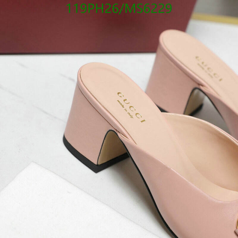 Gucci-Women Shoes Code: MS6229 $: 119USD