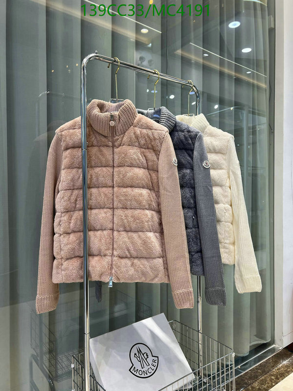 Moncler-Down jacket Women Code: MC4191 $: 139USD