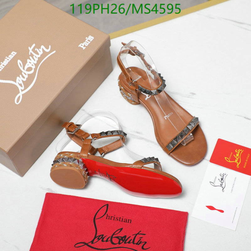 Christian Louboutin-Women Shoes Code: MS4595 $: 119USD