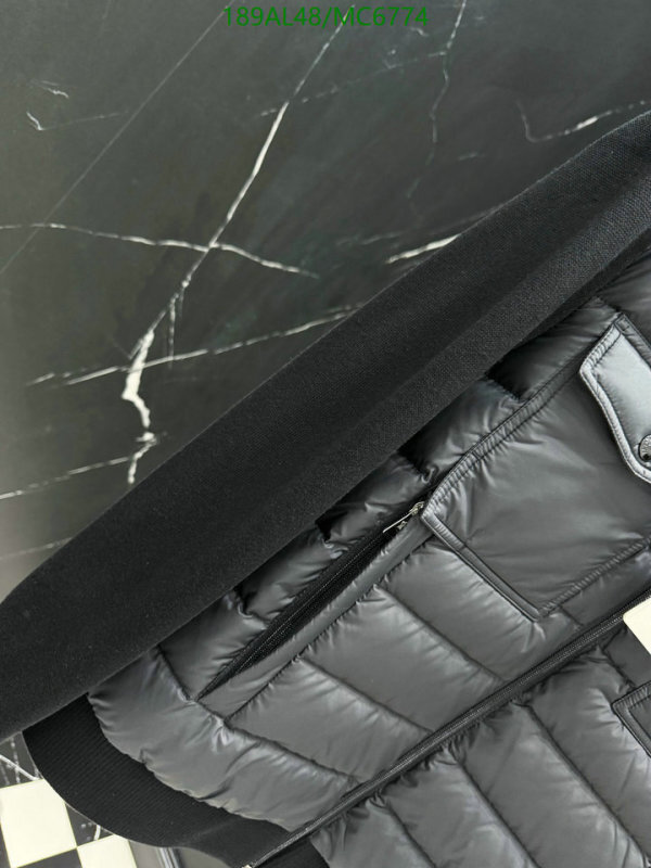 Moncler-Down jacket Men Code: MC6774 $: 189USD