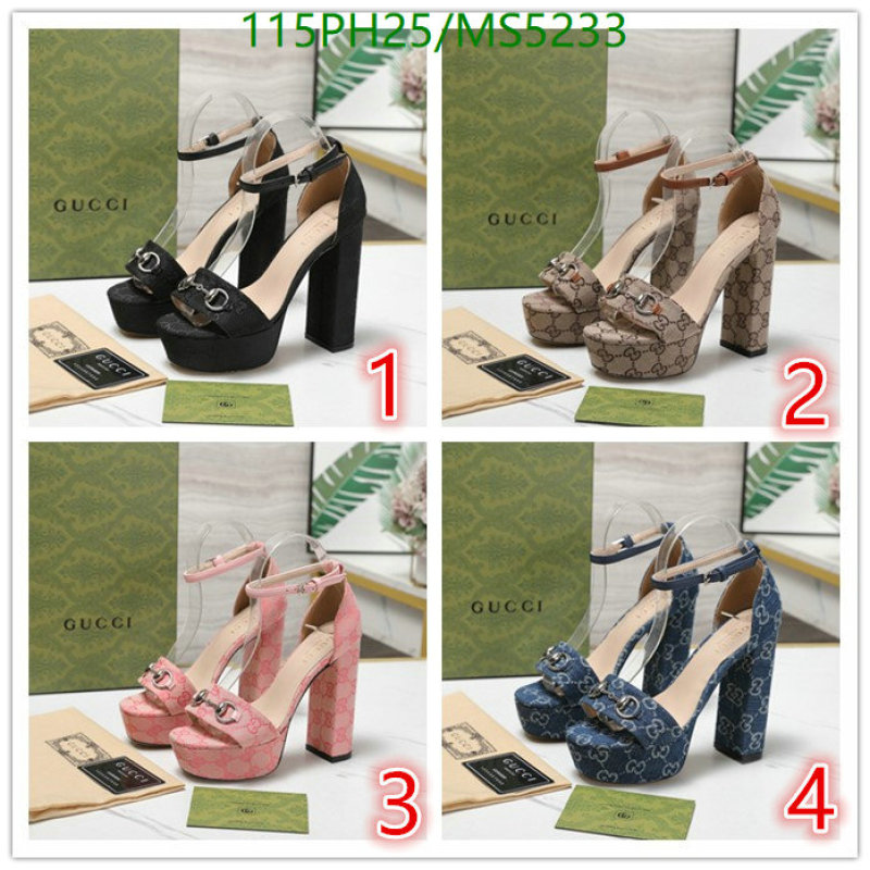 Gucci-Women Shoes Code: MS5233 $: 115USD