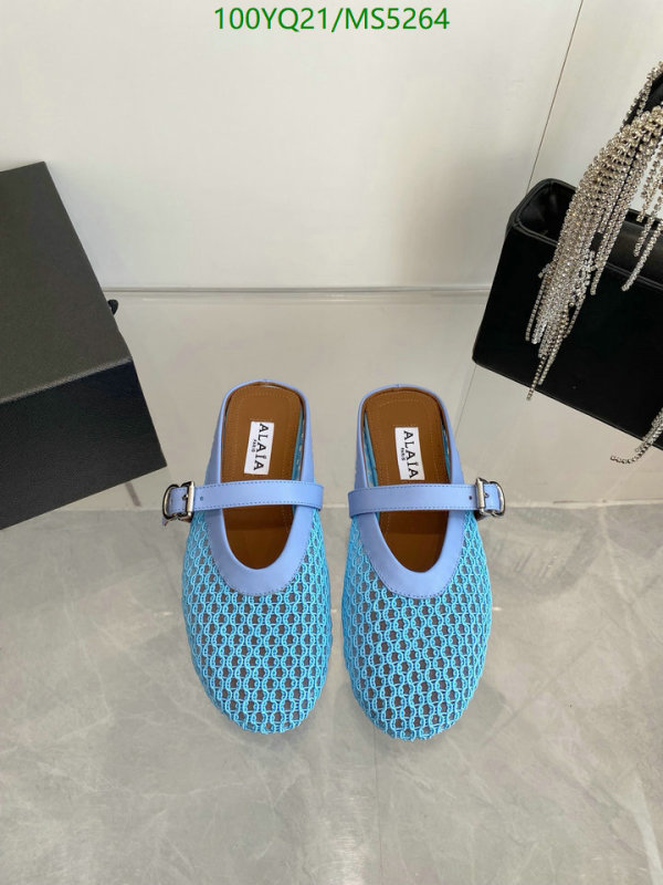 ALAIA-Women Shoes Code: MS5264 $: 100USD