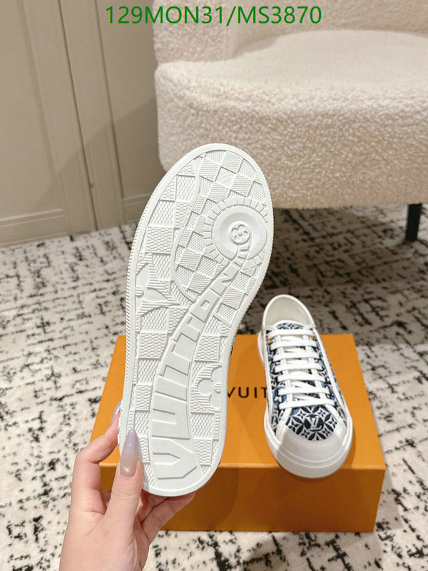 LV-Women Shoes Code: MS3870 $: 129USD