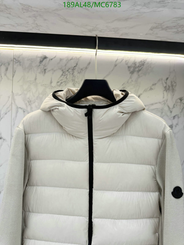 Moncler-Down jacket Women Code: MC6783 $: 189USD