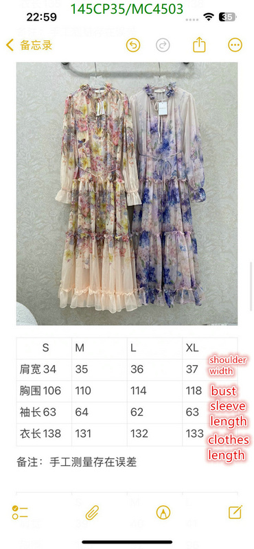 Zimmermann-Clothing Code: MC4503 $: 145USD