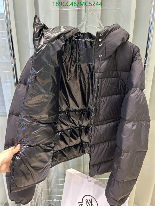Moncler-Down jacket Men Code: MC5244 $: 189USD