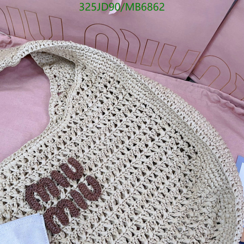 Miu Miu-Bag-Mirror Quality Code: MB6862 $: 325USD