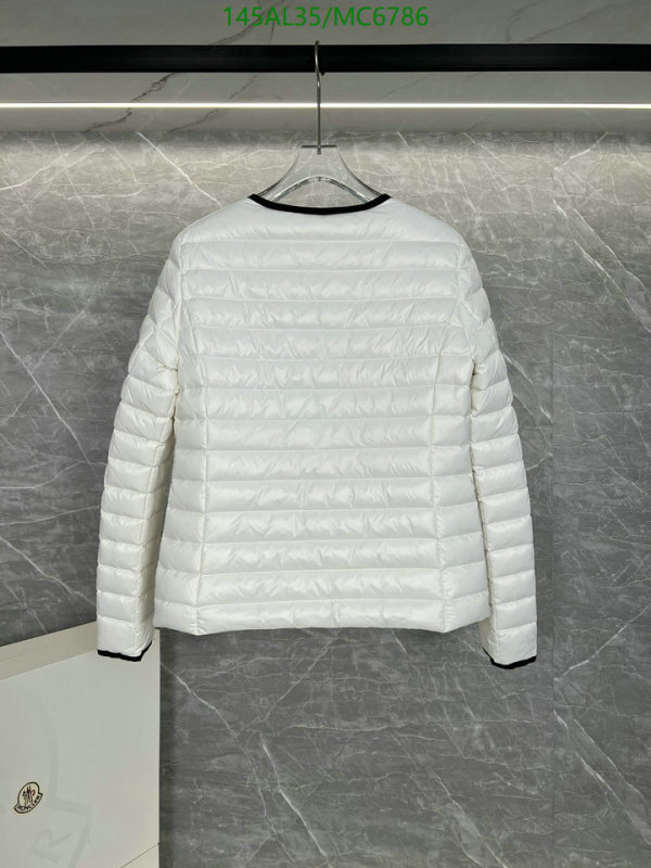 Moncler-Down jacket Women Code: MC6786 $: 145USD