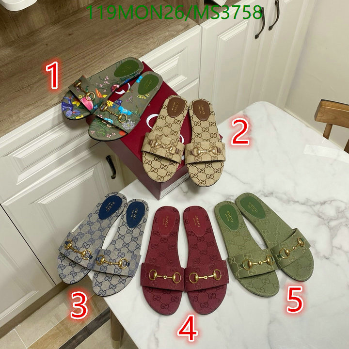 Gucci-Women Shoes Code: MS3758 $: 119USD