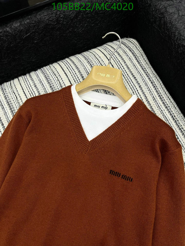 MIUMIU-Clothing Code: MC4020 $: 105USD