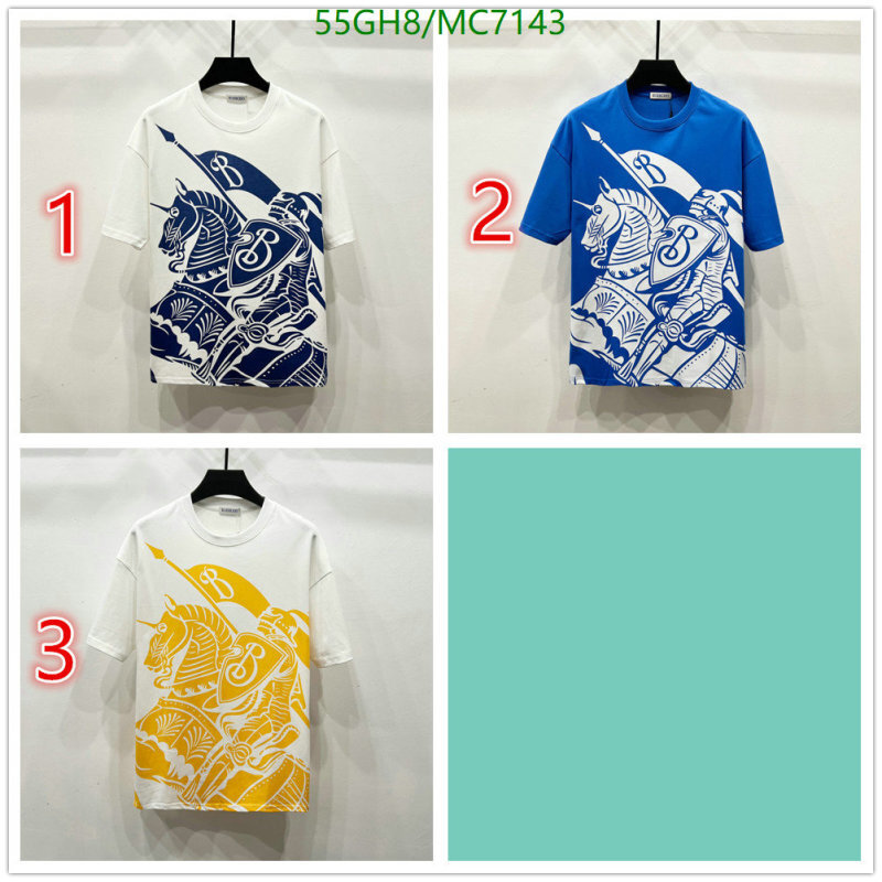 Burberry-Clothing Code: MC7143 $: 55USD