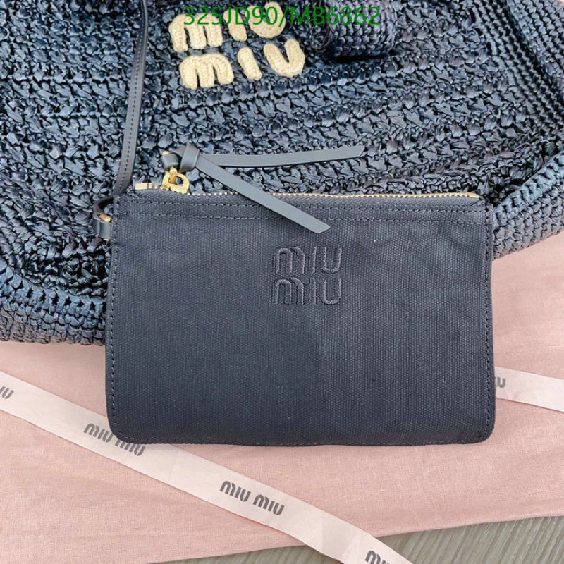 Miu Miu-Bag-Mirror Quality Code: MB6862 $: 325USD