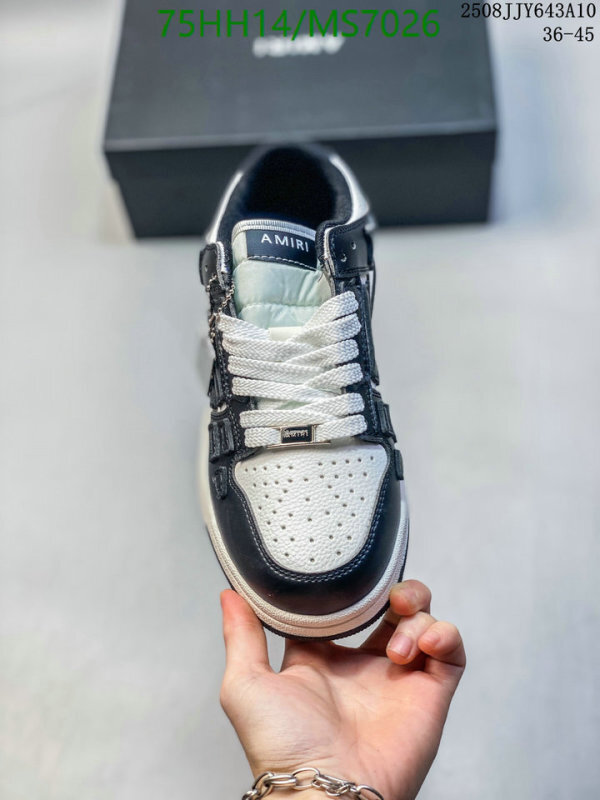 AMIRI-Men shoes Code: MS7026 $: 75USD
