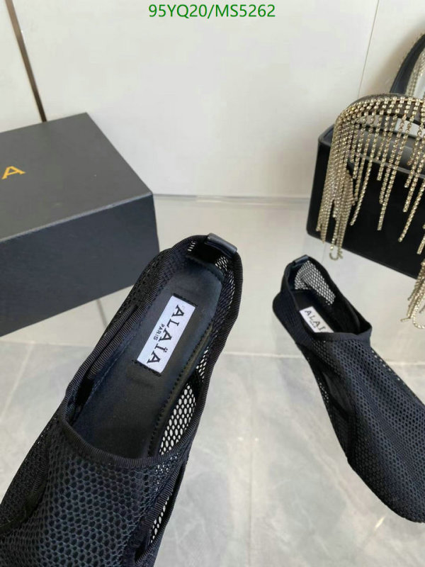 ALAIA-Women Shoes Code: MS5262 $: 95USD