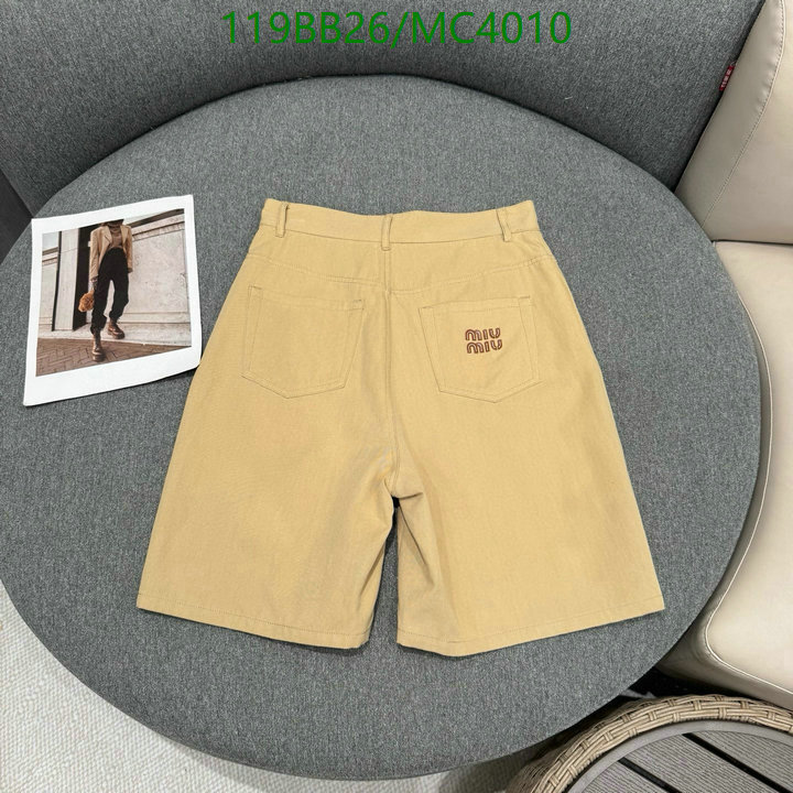 MIUMIU-Clothing Code: MC4010 $: 119USD