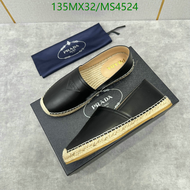 Prada-Men shoes Code: MS4524 $: 135USD