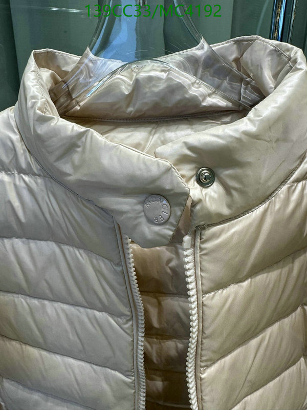 Moncler-Down jacket Women Code: MC4192 $: 139USD