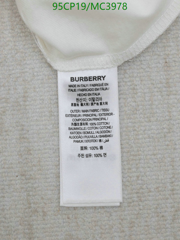 Burberry-Clothing Code: MC3978 $: 95USD