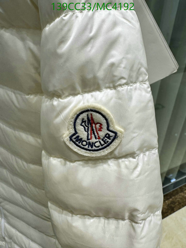 Moncler-Down jacket Women Code: MC4192 $: 139USD