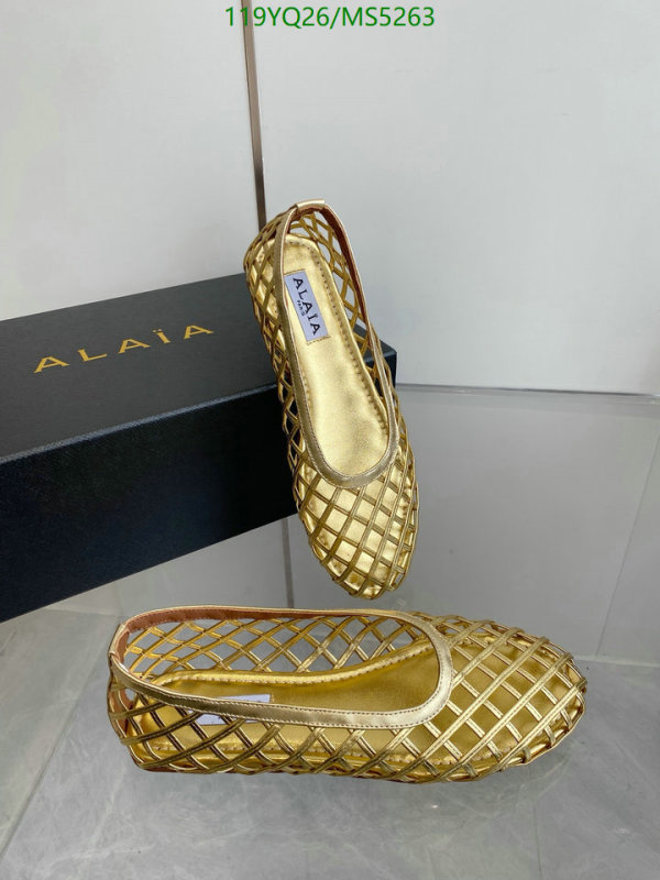 ALAIA-Women Shoes Code: MS5263 $: 119USD
